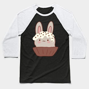 Cupcakes Bunny Baseball T-Shirt